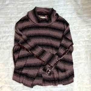 Mystree Scarf Neck Sweater